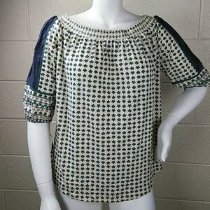 STYLE & Co top puff sleeve off‎ the shoulder X-LARG